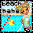 Beach icon graphics