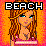 Beach icon graphics