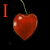 Cherries icon graphics