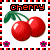 Cherries icon graphics