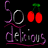 Cherries icon graphics