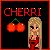 Cherries icon graphics