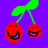 Cherries icon graphics