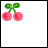 Cherries icon graphics