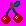 Cherries icon graphics