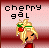 Cherries icon graphics
