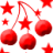 Cherries icon graphics
