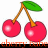 Cherries icon graphics