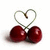 Cherries icon graphics