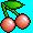 Cherries icon graphics