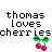 Cherries icon graphics