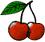 Cherries icon graphics