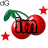 Cherries icon graphics