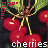 Cherries icon graphics