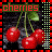 Cherries icon graphics