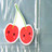 Cherries icon graphics