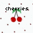 Cherries icon graphics