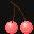 Cherries icon graphics