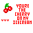 Cherries icon graphics