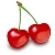Cherries icon graphics