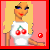 Cherries icon graphics