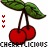 Cherries icon graphics