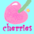 Cherries icon graphics