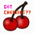 Cherries icon graphics