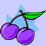 Cherries icon graphics