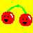 Cherries icon graphics