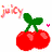Cherries icon graphics