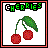 Cherries icon graphics