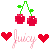 Cherries icon graphics