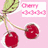 Cherries icon graphics