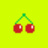 Cherries icon graphics