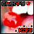 Cherries icon graphics