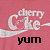 Cherries icon graphics