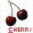 Cherries icon graphics