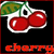 Cherries icon graphics