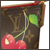Cherries icon graphics