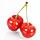 Cherries icon graphics