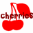Cherries icon graphics