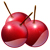 Cherries icon graphics