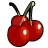 Cherries icon graphics