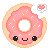 Donut icon graphics