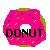Donut icon graphics