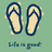 Flip flops icon graphics