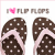 Flip flops icon graphics