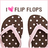 Flip flops icon graphics