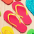 Flip flops icon graphics